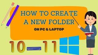 How to Create a New Folder in Windows 10 & 11 | Easy Step-by-Step Guide for Beginners!