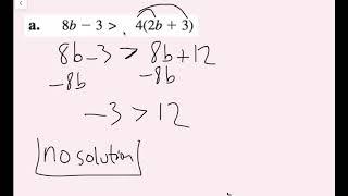 Solving Multi-Step Inequalities (2.4 Big Ideas Math - Algebra 1)