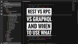 REST vs RPC vs GraphQL and when to use what