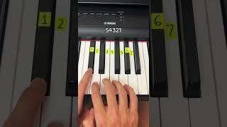 Scare your Friends on the Piano Easy #tutorial #piano #halloween