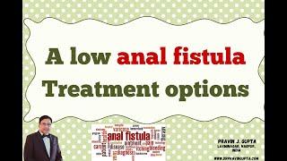 A LOW ANAL FISTULA- QUICK AND EASY LASER SURGERY