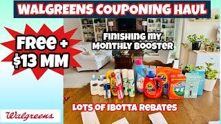 WALGREENS COUPONING HAUL / Finishing a monthly booster  / Learn Walgreens Couponing