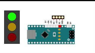 AVR Assembly Traffic Light