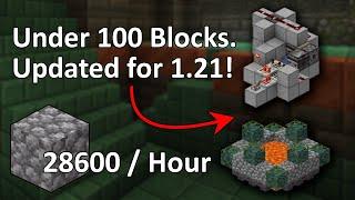 Fast Simple Auto Cobblestone for 1.21+