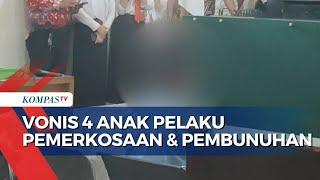 Vonis 4 Anak Pelaku Pemerkosaan dan Pembunuhan Siswi SMP di Palembang