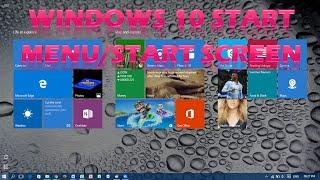 Enable/Disable Full Screen Start Menu in Windows 10