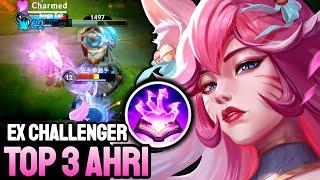 WILD RIFT AHRI - TOP 1 AHRI GAMEPLAY - EX CHALLENGER RANKED