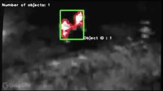 Thermal flir lepton input opencv contour detection threshold method