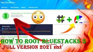 How to Root BlueStacks 5 Full Version 2021 || enable Root Access & Color Changer BlueStacks 5  ||