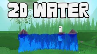 Unity 2D Water Tutorial in 100 Seconds (Dynamic Waves + Reflection Shader)