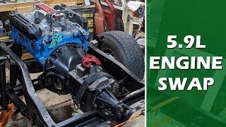 Installing the Engine and Transmission (True Spirit #36)