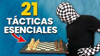 21 TÁCTICAS para GANAR en AJEDREZ