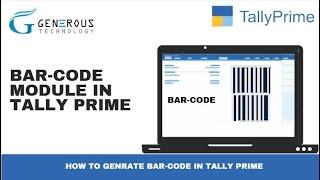 How to Create Barcode in Tally Prime #Barcode #TallyPrime