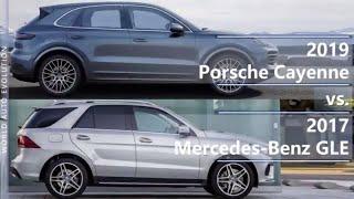 2019 Porsche Cayenne vs 2017 Mercedes-Benz GLE (technical comparison)