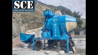 REVERSIBLE CONCRETE DRUM MIXER | MINI MOBILE BATCHING PLANT SHRIRAM