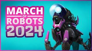 Monthly Art Challenges - March of Robots 2024