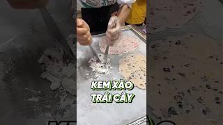 KEM XÀO TRÁI CÂY LÀM THỦ CÔNG