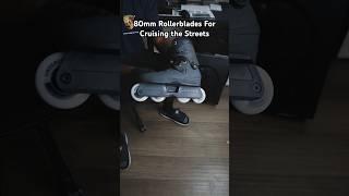 Best rounded rollerblade for speed and grind tricks #rollerblading #ASMR USD AEON 80mm