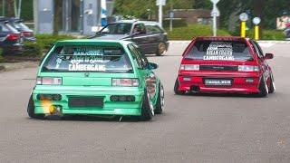 CLEAN Tuner Cars leaving a Carshow | Risenation All Stars 2024