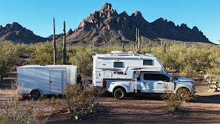 Ragged Top Mountain - Desert Dispersed Camping - Ironwood Forest National Monument Arizona