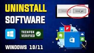 How to Uninstall Software on Windows - Full Guide