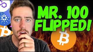 Mr. 100 JUST FLIPPED! WHY BITCOIN IS CRASHING!