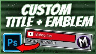 How to Create Your Own Custom Titles and Emblems in MW2 IW4X (2024)