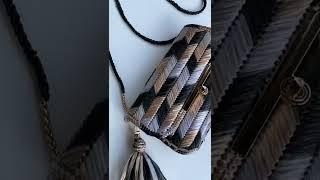 Сумка на фигурной канве из рафии ispie, есть подробный мастер класс (canvas raffia bag, вышивка)