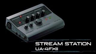 STREAM STATION -- USB audio interface for webcasting