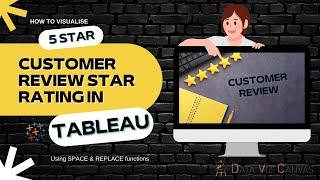 Customer star rating in tableau