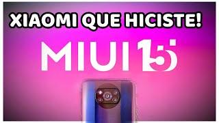 MIUI 15 para el POCO X3 PRO CONFIRMADA??? 