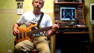 Deep Purple -  burn -  бас (bass cover)