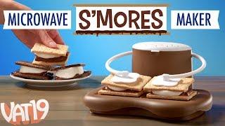 Microwave S'mores Maker: Perfect s'mores in 30 seconds!