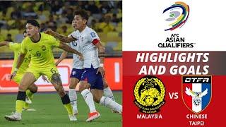 Malaysia vs Chinese Taipei (3-1) | Highlights and Goals | FIFA World Cup 26 AFC Qualifiers