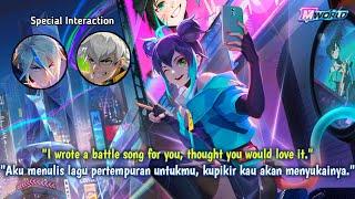 WANWAN M-WORLD SKIN VOICE LINES | VOICE & QUOTES WANWAN 515 M-WORLD SKIN | MLBB