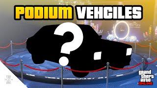 NEW Upcoming Casino Podium Vehicles - UPDATED PODIUM LIST! (GTA Online)