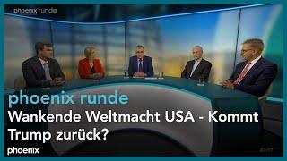 phoenix runde: Wankende Weltmacht USA - Kommt Trump zurück?