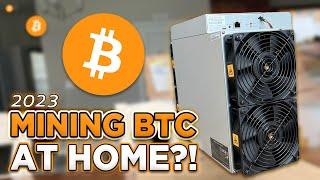 How Much Money Do I Earn Mining Bitcoin at Home in 2023