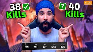 BGMI LIVE : 40 Kills in CLASSIC | GTXPREET PUBG LIVE