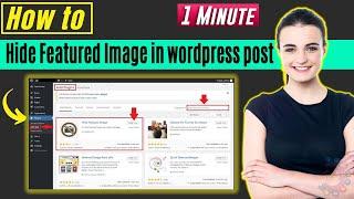 How to hide featured image in wordpress post 2024