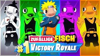 Die UNMÖGLICHE ,,ZUFÄLLIGE" FISCH Boss Skin Challenge  in Fortnite Season 8 Deutsch