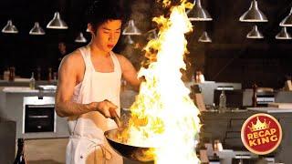 A young man challenges a Masterchef in a cooking competition using only home recipes