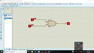 1.SIMULATION of BASIC LOGIC GATE BY USING PROTEUS DESIGN SUITE.