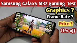 Samsung Galaxy M32 gaming test, graphics, quality , framerate | #SamsungGalaxyM32 #SamsungM32