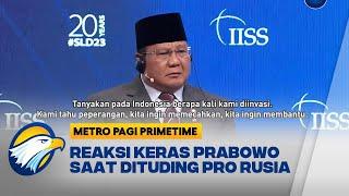 Reaksi Keras Prabowo Saat Dituding Pro Rusia