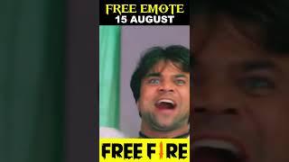 Free Emote On 15 August #freefire #trending #shorts