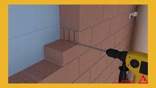 How to Install Anchoring in Hollow Masonry with Sika AnchorFix