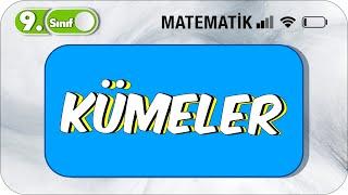 9.Sınıf Matematik Kümeler | Basit Anlatım | Öğrenmeyen Kalmasın! #2023