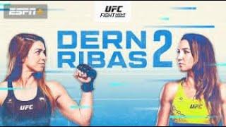 UFC Fight Night: Dern vs Ribas 2 Predictions