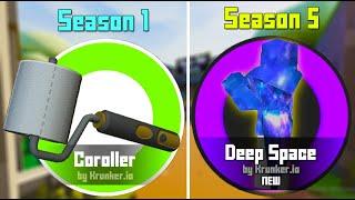 EVERY SINGLE KRUNKER UNOBTAINABLE UNBOXED IN SEASONS 1-5